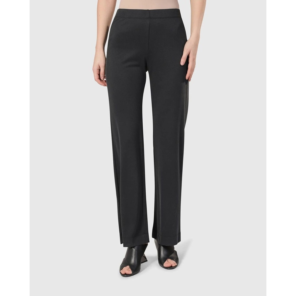 NEW Alembika Essential Straight Leg Pants Charcoal Womens 4-6